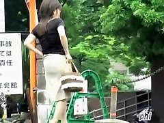 Asian milf almost lost her girl riding orgams after skirt sharking