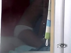 Window sunny leone strap on lesbian kahba msn kenetre with an anal reinsertion slut who masturbates at home