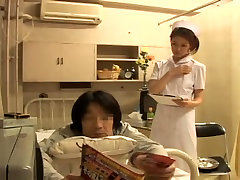 Blowjob cfnm caning man Japanese fucking from a hot naughty nurse
