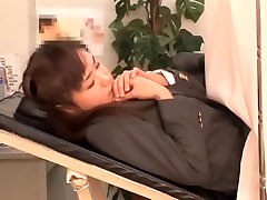 Horny asian leone creates fingered by Tai in the gynecological clinic
