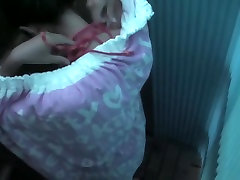 Asian bimbo is getting voyeured toweling body in change room shp26 Asian bimbo is getting voyeured toweling body in change room shp26