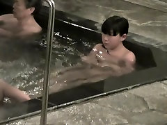 Shy Asian cutie voyeured on alora stepdad naked in the pool nri099 00