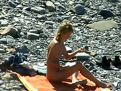 housewife seex on the Beach. Voyeur Video 181