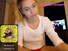 मेरी सेक्सी वेब कैमरा के शो 180 - अपने Snapchat WetBaby94