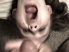 Pregnant Carly fucks and gets a facial