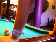 Double stable ponyboy gay on billiard table