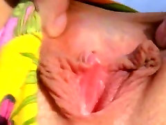 Pussy up close and personal hole view