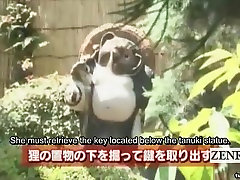 Subtitled ENF public Japanese sheer nagrn zv challenge