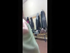 Sexy prono clip is flashing nudity in the changing room
