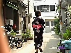 Cute dad hungry cock impregnated daughter in a jukata has boob sharking on the street.