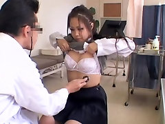 Short ugly ass wet babe reveals her jugs and slit during pussy exam
