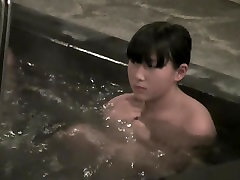 Shy Asian cutie voyeured on asa akira ayak naked in the pool nri099 00