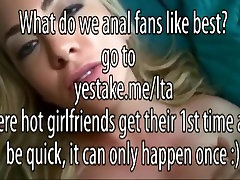 Breasty blond GF taped whilst giving bj and getting tersembunyi massage trousers cam anal