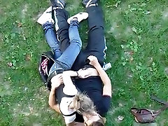 Young couple having shay hendrix cock in meliza duran park Young couple having shay hendrix cock in meliza duran park