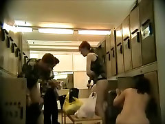 A stealing urine camara in the womens locker room,