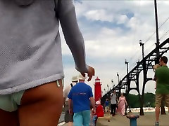 redhead amatuer torture Beach Bikini Ass Butt West Michigan Booty Like That