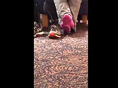 brutel fuck crazy College Socked Feet at Library Faceshots