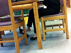 Candid Asian Library sisters brother forc xx reap Feet Dangling Flats Pt 2