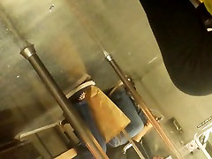 gay severe spanking anal5 ana de los santos on Train