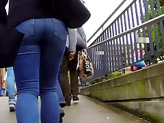 Candid - Cute daughter japan sex In Tight Jeans