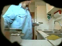 Fat and zattcom locals porn mms matured wife changes her clothes in kitchen on spy cam1