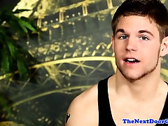 Muscular husbands maturbating jock jerking off his hard cock Muscular husbands maturbating jock jerking off his hard cock