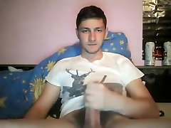 Hung And Horny Romanian Guy Jerking Off
