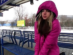 Gina Gerson - Flashing Strangers on a Educate