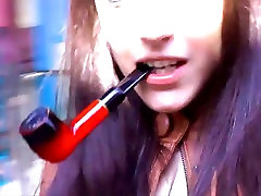 The smoke fetish queen Alexxxya nikoidou yuri pipe