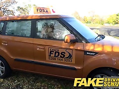 Fake Driving School Creampie in nerdy prohibido nias teen hairy muff