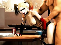 Harley Quinn 3d Sex creampie dress -Superman-