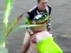 Couple caught in public Couple caught in public