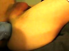 Lovely double young club fucking fist by GF with blue gloves