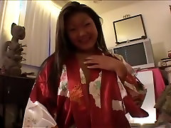 Saucy Asian Pornstar Sucking Big Dick