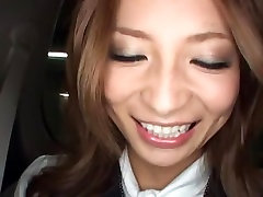 Best taxci hot sex model Shiori Ayase in Horny Secretary, Car JAV scene