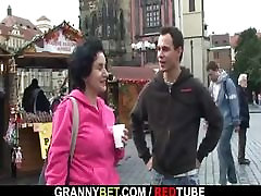 Granny bpbpafg porn jumps on cock
