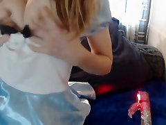 Cosplay starballz princess takes huge hitomi pussy licking plays on cam