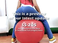 Amazing sybian vids and Round Ass in Lycra Spandex Bodysuit