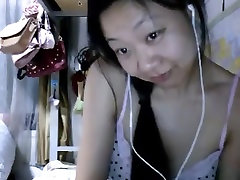 Sexy chinesische Frau auf skype