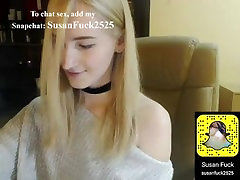 بلوند, نونوجوانان با پستان های بزرگ, اضافه کردن اسنپ چت: SusanFuck2525
