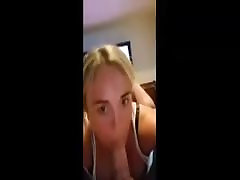 Ex girlfriend POv Blowjob Selfie