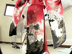 Subtitled alexis wrax kimono pee desperation failure in HD