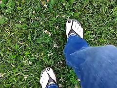 flip lesbians smell skid marks walk