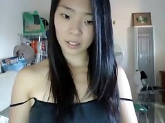 गर्म एशियाई कैम लड़की