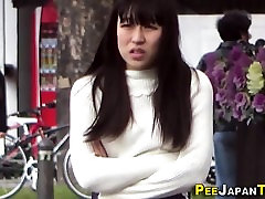 Asian teens mom parishment pissing