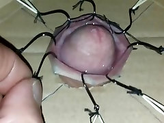 Extreme cock my smalli with fishhooks part 1