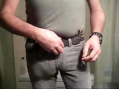 Piss condom and grey 511 and J-Lube