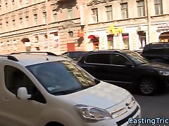 bigbooty кастинг девушка получает ударил после bj