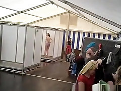 Improvised kity jane sex tent hidden camera
