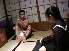 Best Japanese chick Kyoka Ishiguro in Exotic Fetish, two girlboy JAV video